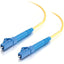 C2G-1m LC-LC 9/125 OS1 Simplex Singlemode Fiber Optic Cable (Plenum-Rated) - Yellow
