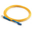 C2G-2m LC-ST 9/125 OS1 Simplex Singlemode Fiber Optic Cable (Plenum-Rated) - Yellow
