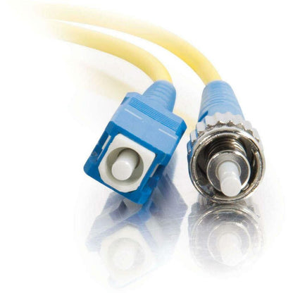 C2G-2m SC-ST 9/125 OS1 Simplex Singlemode Fiber Optic Cable (Plenum-Rated) - Yellow