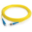 C2G-2m SC-ST 9/125 OS1 Simplex Singlemode Fiber Optic Cable (Plenum-Rated) - Yellow