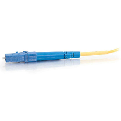C2G-3m LC-LC 9/125 OS1 Simplex Singlemode PVC Fiber Optic Cable (LSZH) - Yellow