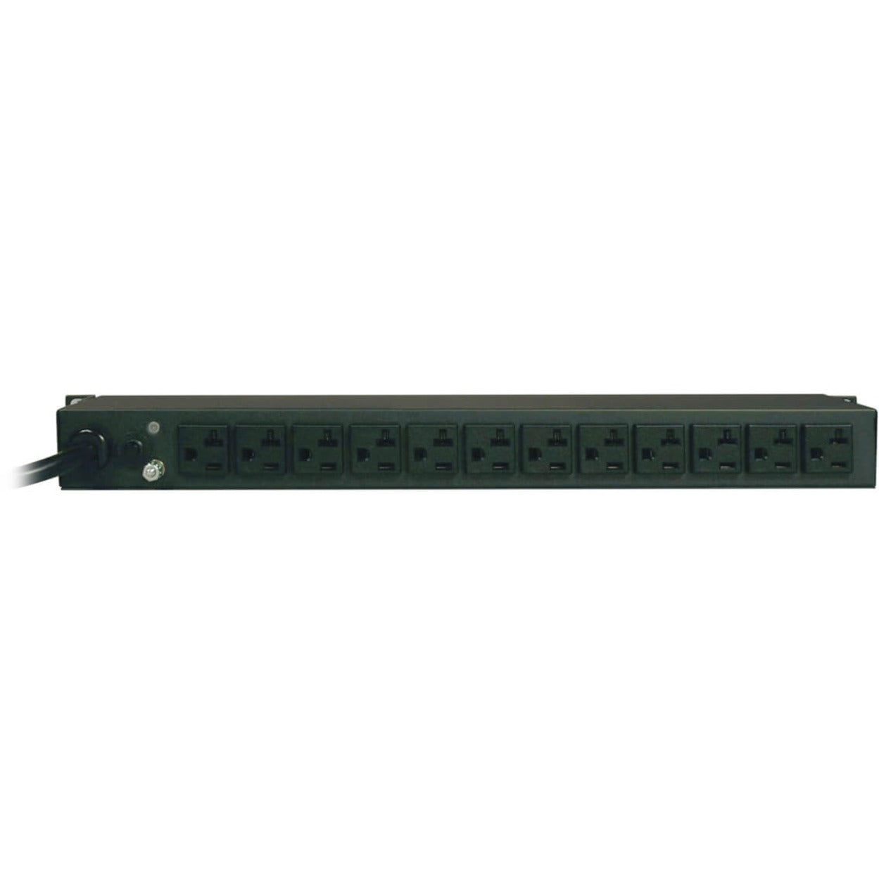 Tripp Lite PDU Metered 120V 20A 5-15/20R 12 Outlet L5-20P Horizontal 1URM