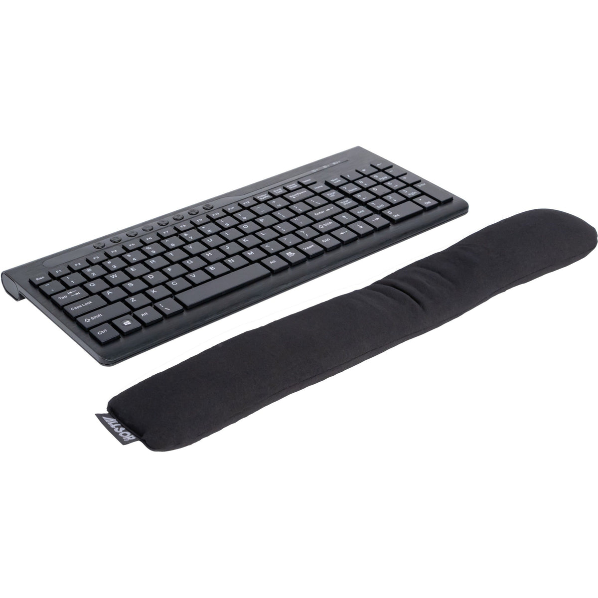 Allsop ComfortBead Wrist Rest Keyboard- Black - (29809)