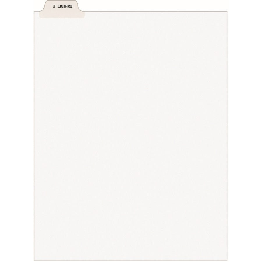 Avery&reg; Individual Legal Dividers Avery&reg; Style Letter Size Bottom Tab EXHIBIT E (11944)