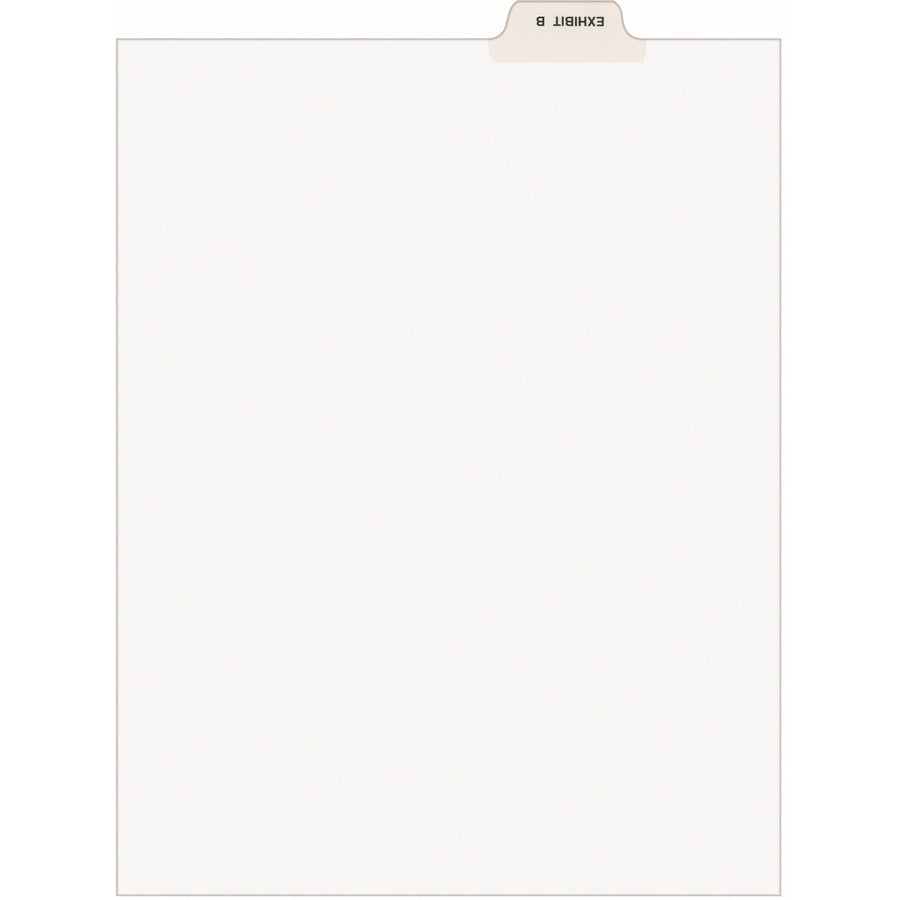 Avery&reg; Individual Legal Dividers Style Letter Size Bottom Tab EXHIBIT B (11941)