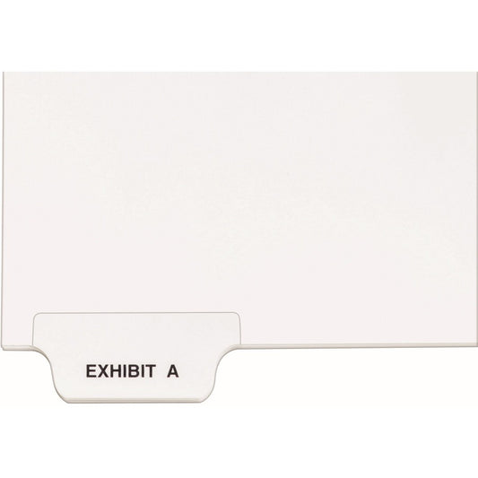 Avery&reg; Individual Legal Dividers Avery&reg; Style Letter Size Bottom Tab EXHIBIT A (11940)