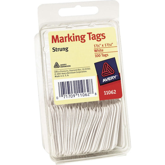 Avery&reg; Strung White Marking Tags