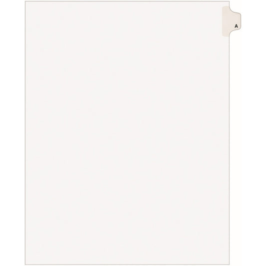 Avery&reg; Individual Legal Dividers Avery&reg; Style Letter Size Side Tab A (1401)