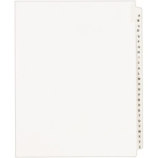 Avery&reg; Standard Collated Legal Dividers Avery&reg; Style Letter Size A-Z Tab Set (01400)