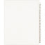 Avery® Standard Collated Legal Dividers Avery® Style Letter Size 176-200 Tab Set (01337)