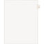 Avery® Individual Legal Exhibit Dividers Avery® Style #3 Side Tab Letter Size Pack of 25 (11913)