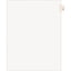 Avery® Individual Legal Exhibit Dividers Style #2 Side Tab Letter Size Pack of 25 (11912)