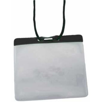 Brady Extra Large Event Badge Holders with Neck Cord and Adjustable Cord Lock