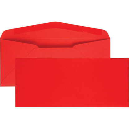 Quality Park No. 10 Bright Red Envelopes