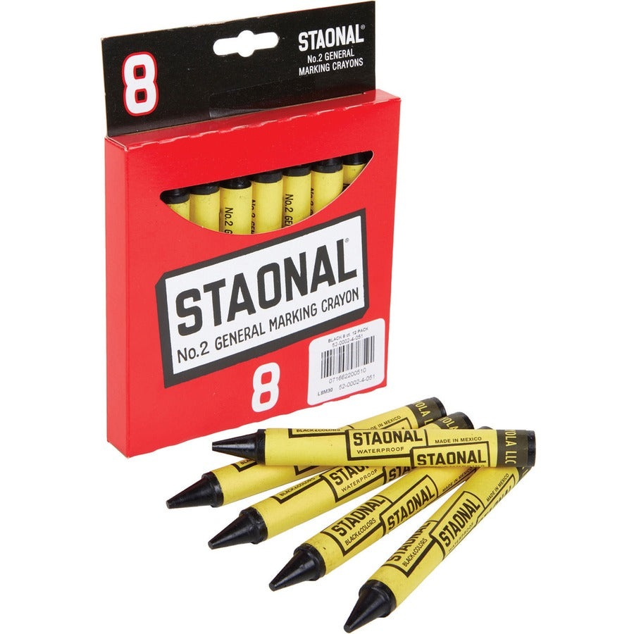 Crayola No. 2 Staonal Marking Wax Crayons