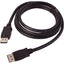 1M DISPLAYPORT CABLE BLACK     