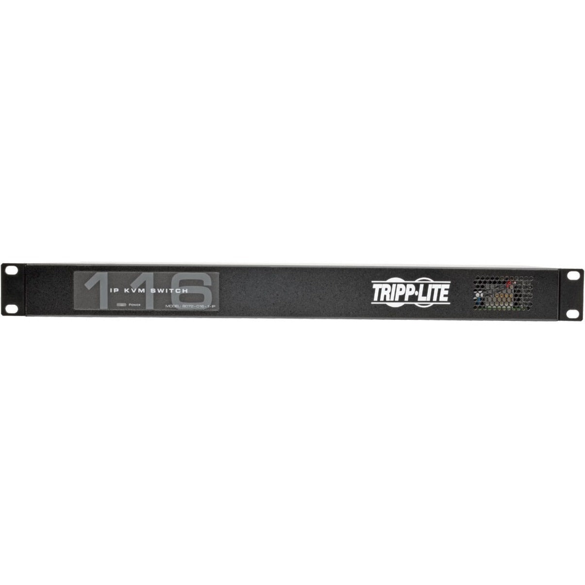 Tripp Lite NetCommander 16-Port Cat5 KVM over IP Switch 1 Remote + 1 Local User 1U Rack-Mount