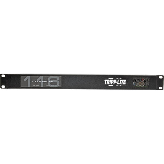 Tripp Lite NetCommander 16-Port Cat5 KVM over IP Switch 1 Remote + 1 Local User 1U Rack-Mount