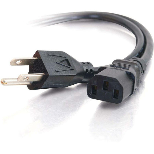 C2G 2ft Universal Power Cord - 16 AWG - NEMA 5-15P to IEC320C13