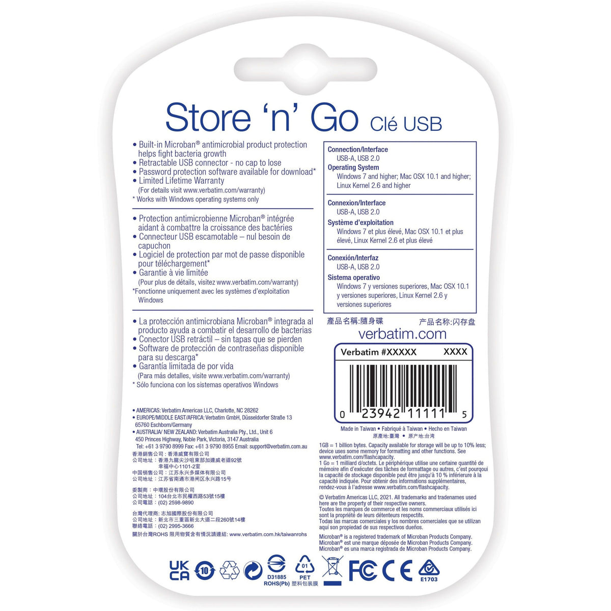 Verbatim Store 'n' Go USB Flash Drive