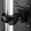 Atdec dual stack or single monitor desk mount - Freestanding base - Loads up to 26.5lb flat or 20lb curved - VESA 75x75 100x100