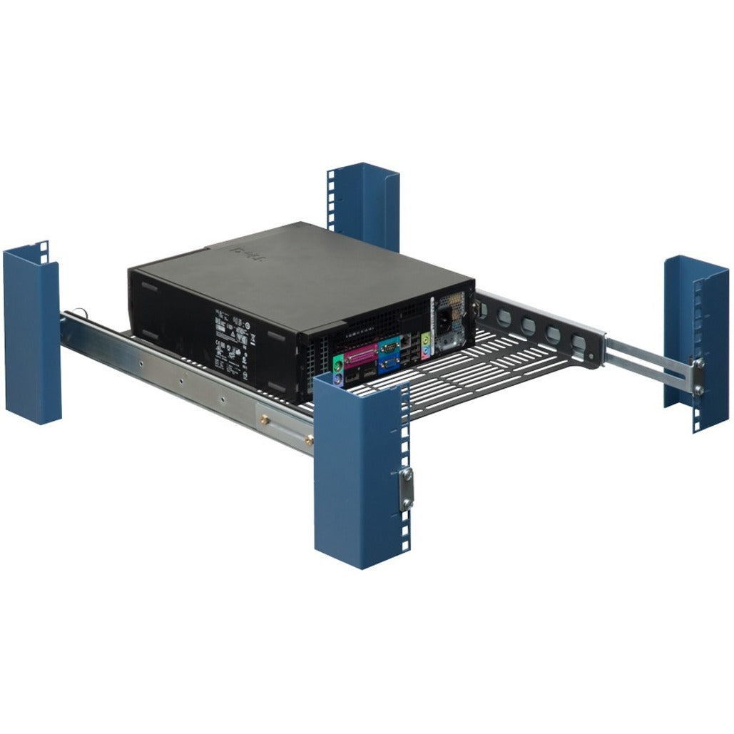 Rack Solutions 1U Dry Sliding Computer Shelf 20in (D)
