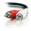 C2G 25ft Value Series RCA Stereo Audio Cable