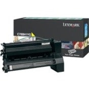 Lexmark High Yield Laser Toner Cartridge - Yellow - 1 / Pack