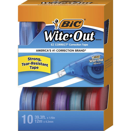 BIC Wite-Out Brand EZ Correct Correction Tape 39.3 Feet