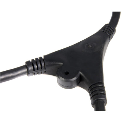 StarTech.com 10ft (3m) Power Extension Cord Splitter C14 to 2x C13 13A 250V 16AWG Computer Power Cord Extension Power Extension Cable