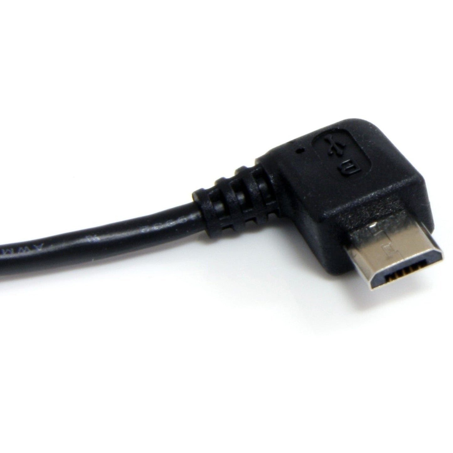 StarTech.com USB cable - 4 pin USB Type A (M) - Right Angle Micro USB Type B (M) - 90 cm