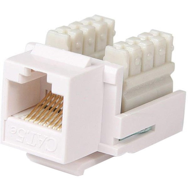 StarTech.com Cat5e RJ45 Keystone Jack White - 110 Type