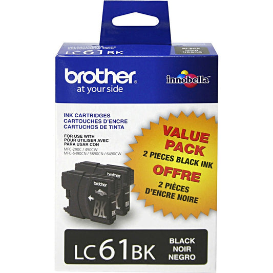 2PK LC612PKS BLK INK CARTRIDGES