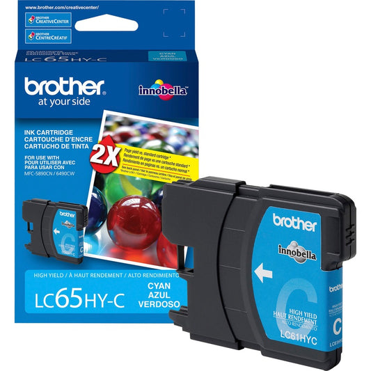 LC65HYC CYAN INK CARTRIDGE HIGH