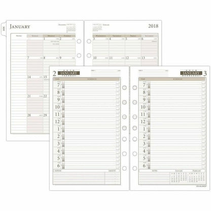 Day Runner Daily Planner Refill