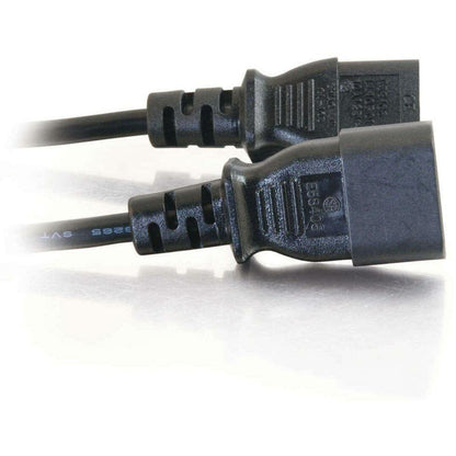 C2G 4ft 16 AWG 250 Volt Computer Power Extension Cord (IEC320C14 to IEC320C13)