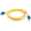 C2G 6m LC-LC 9/125 OS1 Duplex Singlemode PVC Fiber Optic Cable (USA-Made) - Yellow