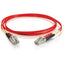 C2G-10m LC-LC 62.5/125 OM1 Duplex Multimode PVC Fiber Optic Cable - Red