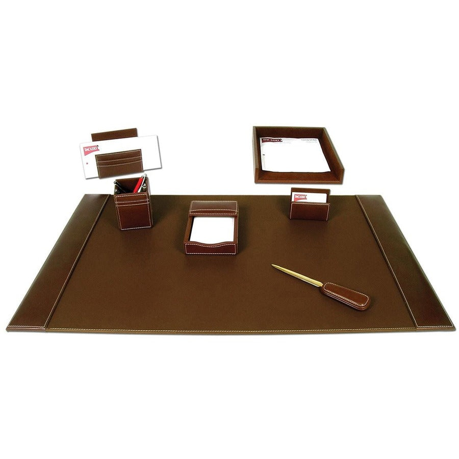 Dacasso Rustic Leather Desk Set
