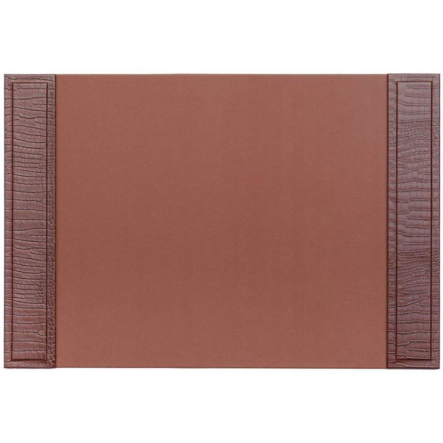 Dacasso Crocodile Embossed Side-Rail Desk Pad