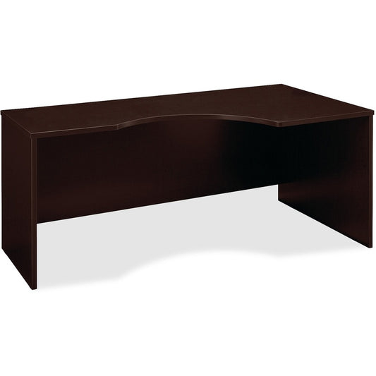 Bush Business Furniture Series C 72W Right Hand Corner Module in Mocha Cherry