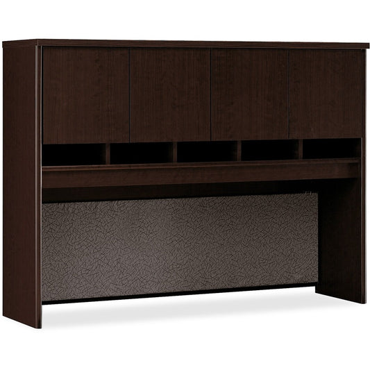 Bush Business Furniture Series C60W Hutch 4 Door in Mocha Cherry