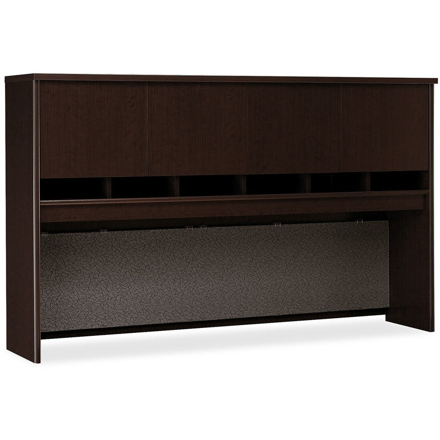 Bush Business Furniture Series C Elite72W 4 Door Hutch in Mocha Cherry