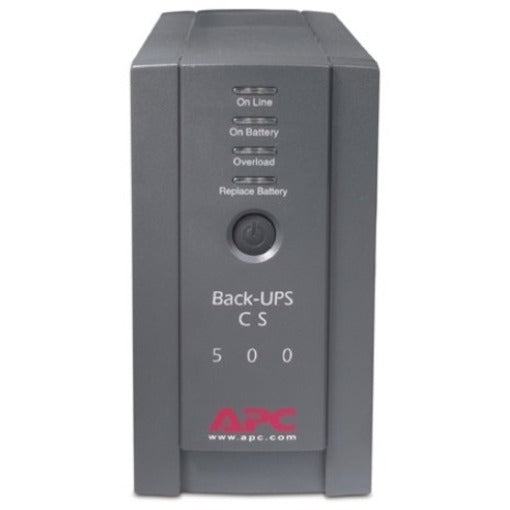 APC Back-UPS CS 500VA Tower UPS