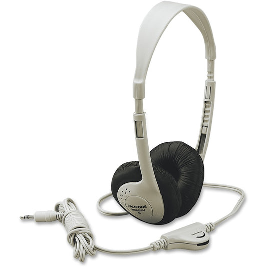 Califone Multimedia Stereo Headphone Wired Beige