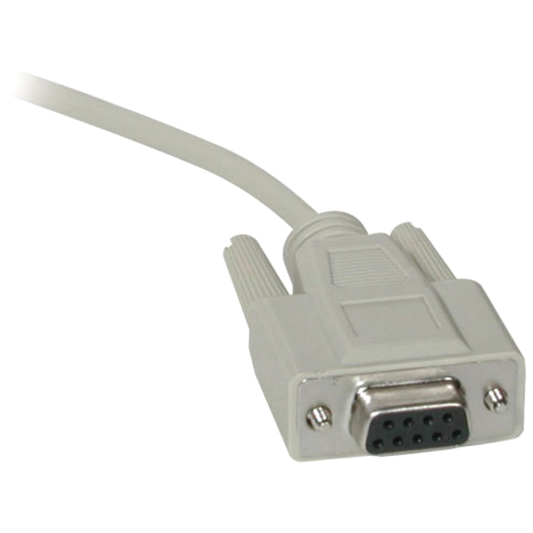 C2G 3ft DB9 F/F Cable - Beige