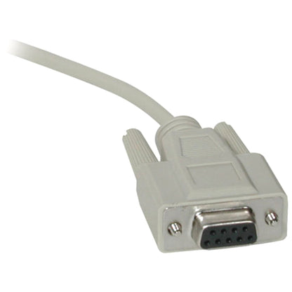 C2G 3ft DB9 F/F Cable - Beige