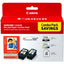 Canon PG-210/CL-211 XL Original High Yield Inkjet Ink Cartridge/Paper Kit - Combo Pack - Black Pack