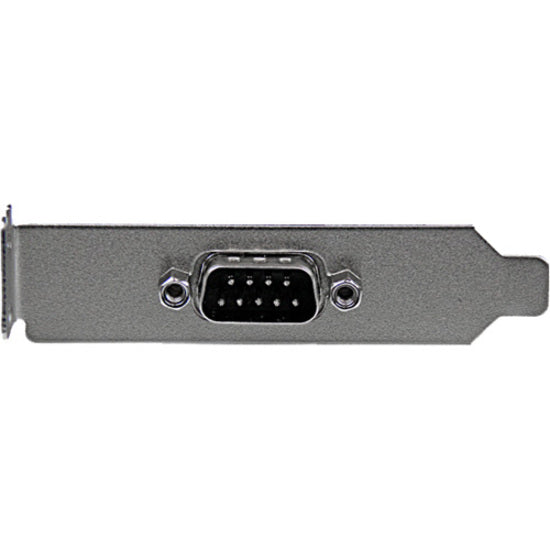 StarTech.com 9-pin Serial to 10-pin Header Slot Plate with Low Profile Bracket - Serial panel - DB-9 (M) - 10 pin IDC (F) - 23 cm