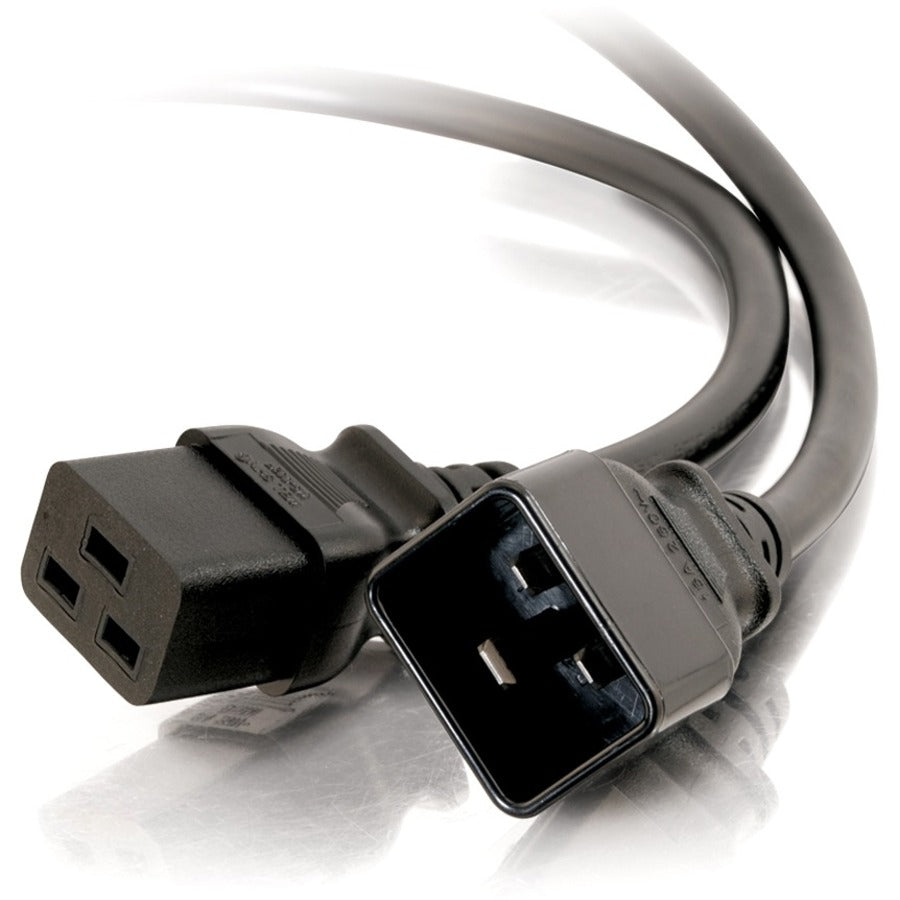 C2G 6ft 14 AWG 250 Volt Power Extension Cord (IEC320C20 to IEC320C19)